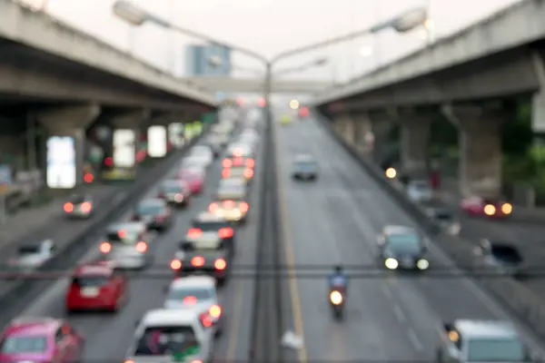Blur Traffic Background View — Stock Photo, Image