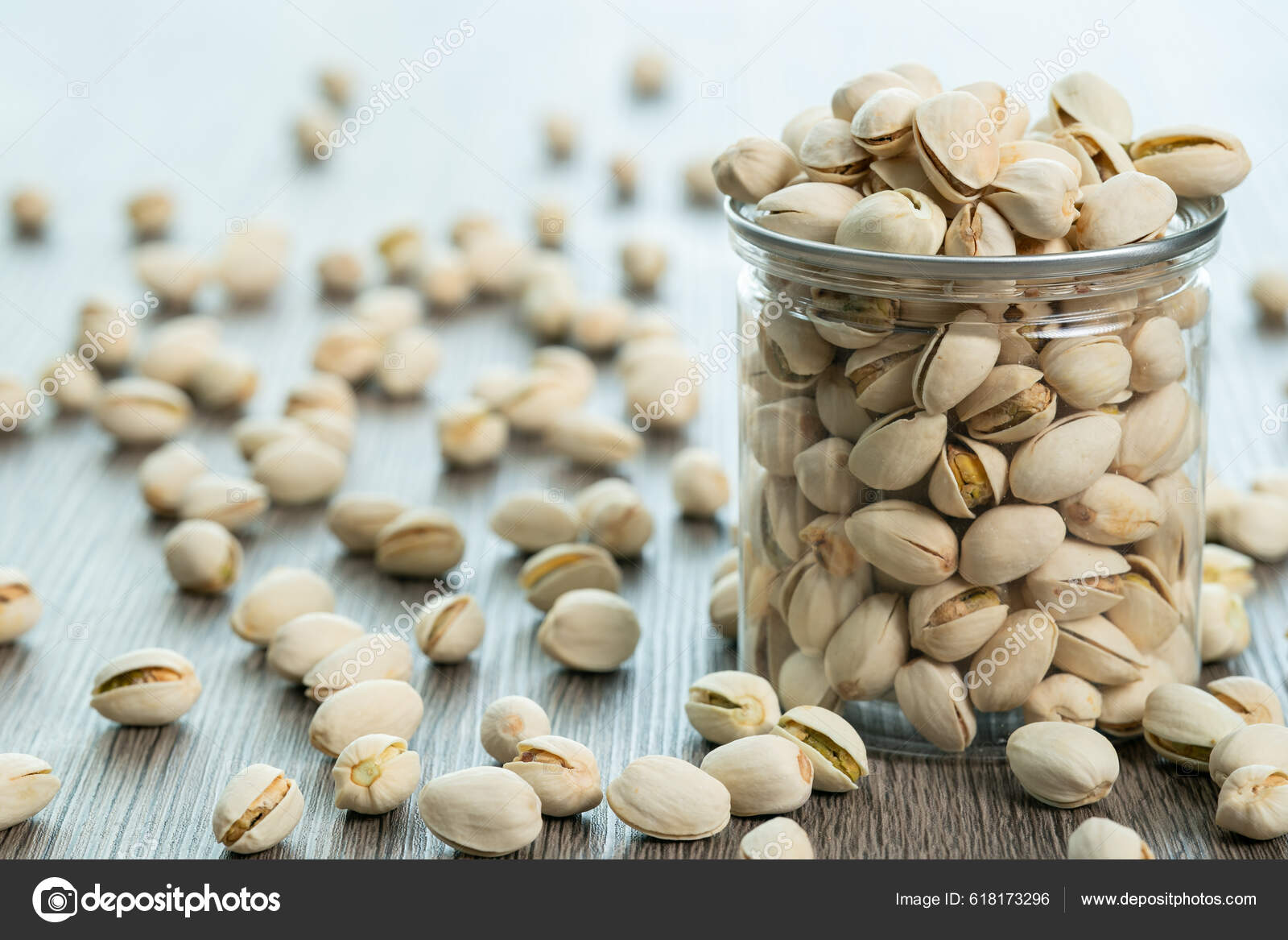 Pistachio Nuts Excellent Source Protein Antioxidants Fiber — Stock