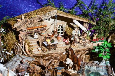 Müzede Noel doğumu minyatürü
