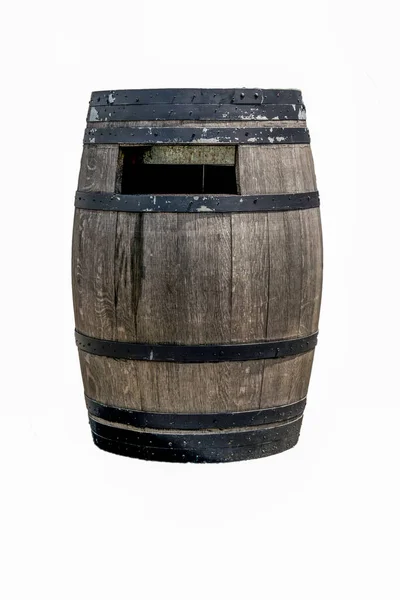 Old Wine Barrels Colorful Illustration — Stock Photo, Image
