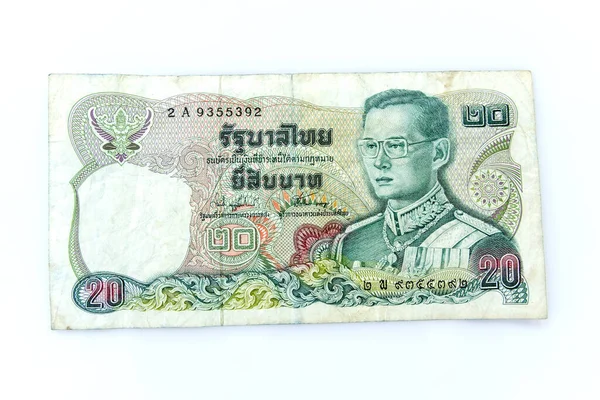 Tajlandia Pieniądze Zamknąć — Zdjęcie stockowe