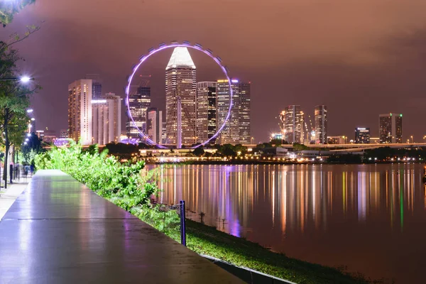 Visa Byggnader Och Landmärken Singapore Central Business — Stockfoto
