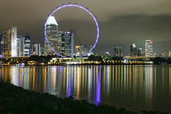 Visa Byggnader Och Landmärken Singapore Central Business — Stockfoto