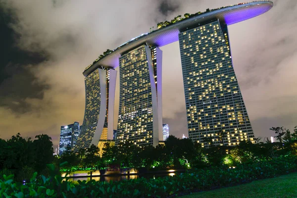 Aussicht Gebäude Und Sehenswürdigkeiten Der Singapore Central Business — Stockfoto