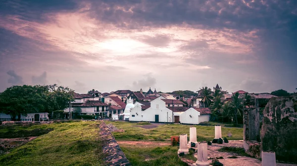 Galle Fort Wide View Landscape Beautiful Sky Photo — Stock Photo, Image