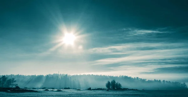 Beautiful Picture Finland Nature Background — Zdjęcie stockowe