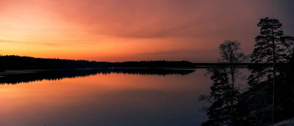 Beautiful Picture Finland Nature Background — Foto de Stock