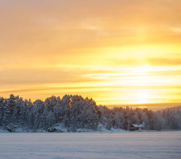 Beautiful Picture Finland Nature Background — Zdjęcie stockowe