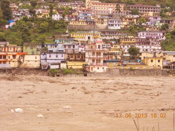 Tsunami Del Himalaya Inundación Desastres Ganges India — Foto de Stock