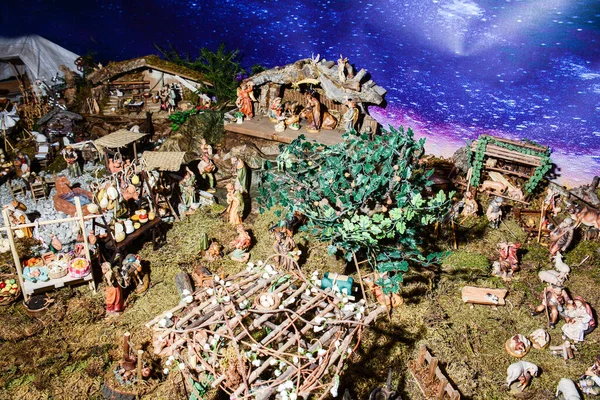 Belén Navidad Miniatura Museo —  Fotos de Stock