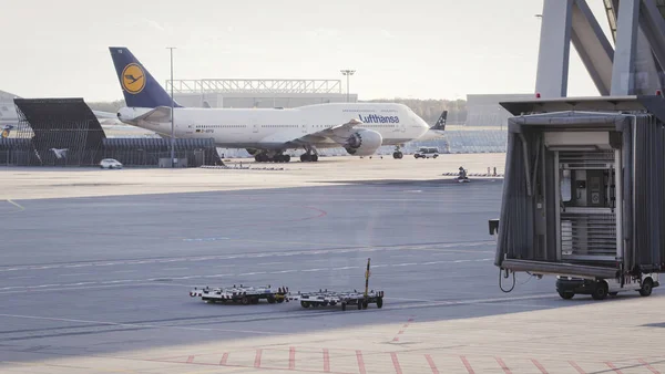 Aéroport Francfort Pendant Covid Times — Photo