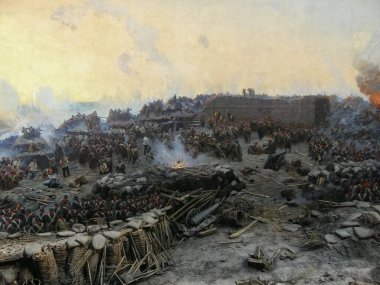1854-55 Kırım Savaşı 'nda Sivastopol' un savunmasının yeniden yapılandırılması