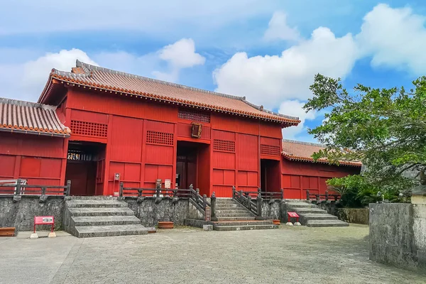 Main Entrance Gate Shuri Shurijo Castle — Stock Photo, Image