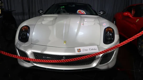 Bucharest Romania 2020 Tiriac Collection Showroom Exhibition Super Cars Ferrari — Stock Photo, Image