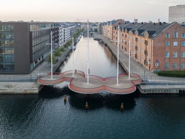 Circle Bridge Köpenhamn Danmark — Stockfoto