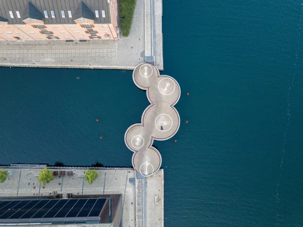 Puente Del Círculo Copenhague Dinamarca — Foto de Stock