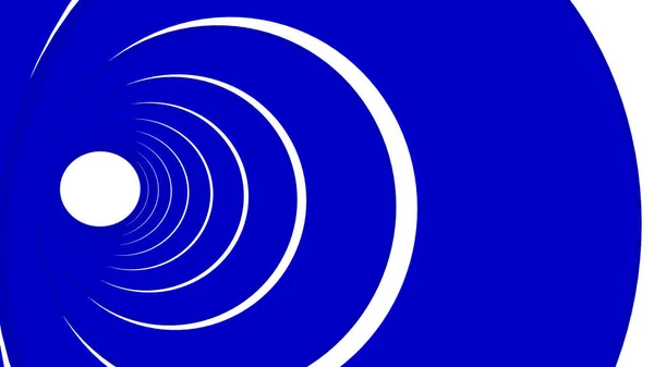 Render Abstract Circle Shape Tunnel Background —  Fotos de Stock
