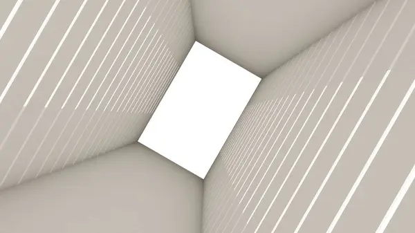 Καθιστούν Αφηρημένο Σχήμα Ορθογωνίου Φόντο Σήραγγας — Φωτογραφία Αρχείου
