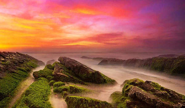 Beautiful Image Oman Nature Travel Background — стокове фото