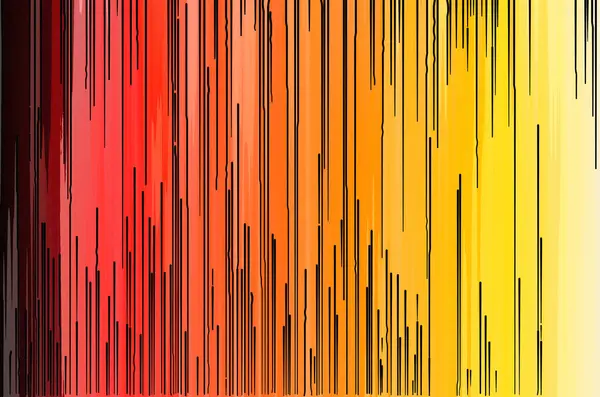 Rot Orange Gelb Und Weiß Horizontaler Linienhintergrund Skizzeneffekt — Stockfoto