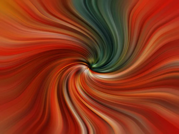 Röd Och Orange Färgad Abstrakt Spiral Bakgrund — Stockfoto