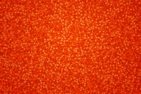 Färgstark Bakgrund Med Realistisk Röd Kaviar — Stockfoto