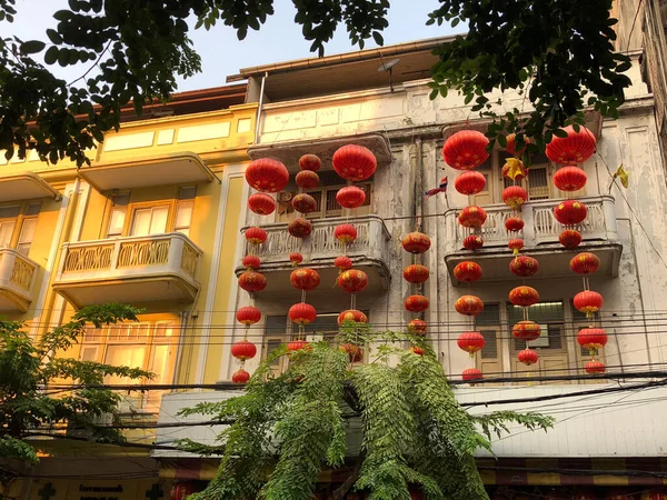 Chinese Lanterns Chinatown — Stock Photo, Image
