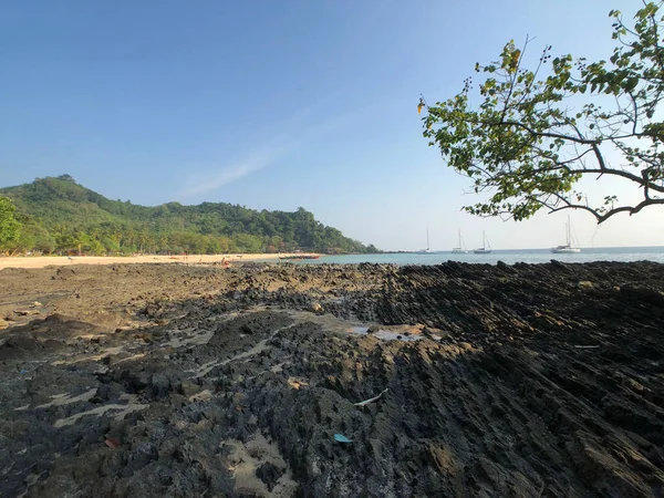 Вид Пляж Фаранг — стоковое фото