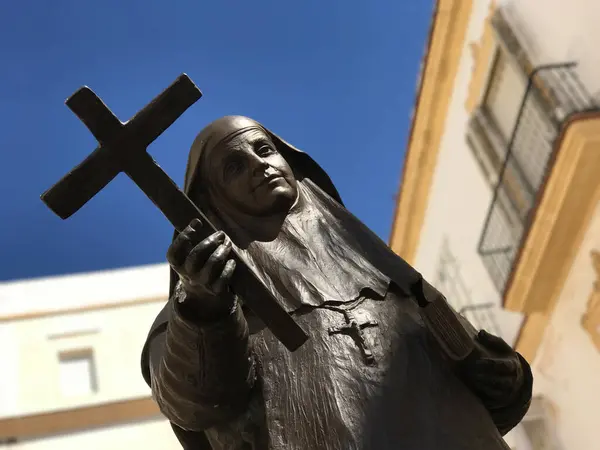 Statue Santa Angela Cruz — Photo