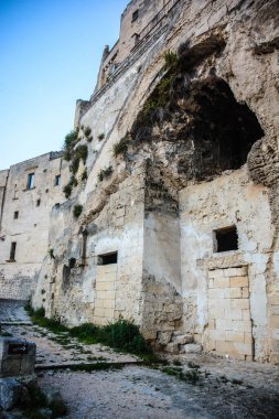 Matera, İtalya 'nın manzarası
