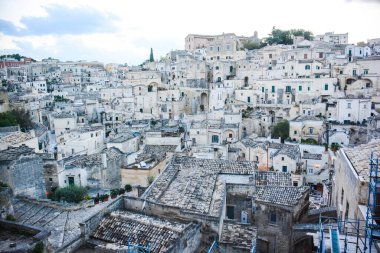 Matera, İtalya 'nın manzarası