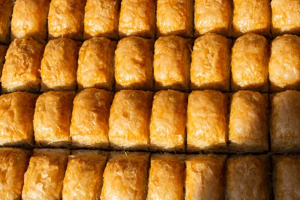 Traditionelles Türkisches Dessert Baklava Aus Der Türkei — Stockfoto