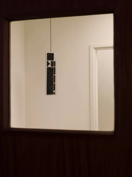 Keyboard Hanging Ceiling — Stock Photo, Image