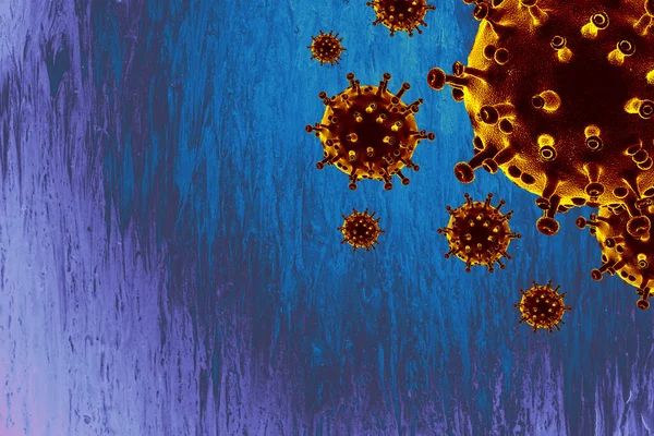 Covid Coronavirus Prevention Quarantine Concept Poster — Stock Photo, Image