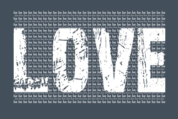 Palavra Amor Escrito Como Conceito Amor Fundo Dia Dos Namorados — Fotografia de Stock