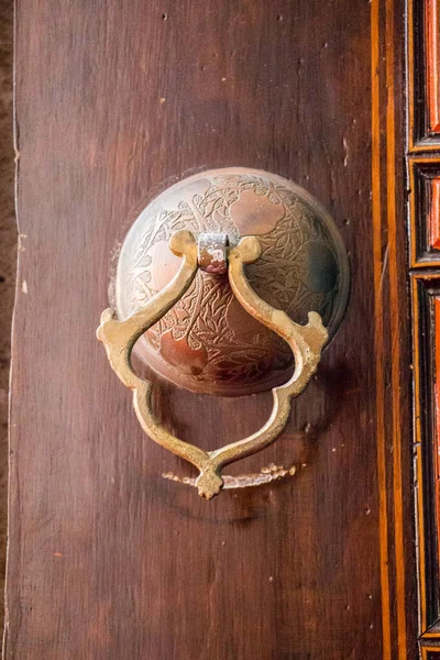 Old Handmade Ottoman Door Knob — Stock Photo, Image