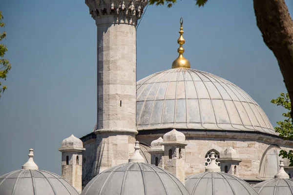 Vnější Pohled Dome Osmanské Architektury — Stock fotografie