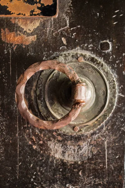 Old Handmade Ottoman Door Knob Made Metal — Stock Photo, Image