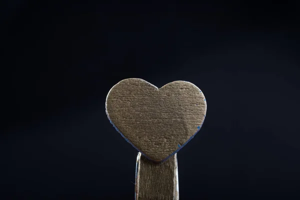Πολύχρωμο Διακοσμητικά Αντικείμενα Σχήμα Καρδιάς — Φωτογραφία Αρχείου