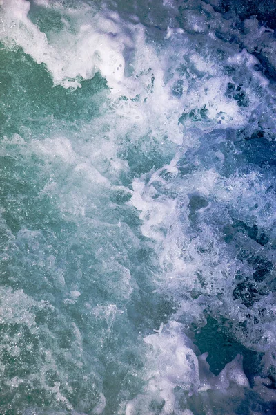 Фон Поверхности Воды Пеной Пузырьками — стоковое фото