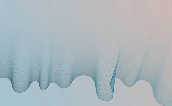 抽象的な のデジタル波 — ストック写真