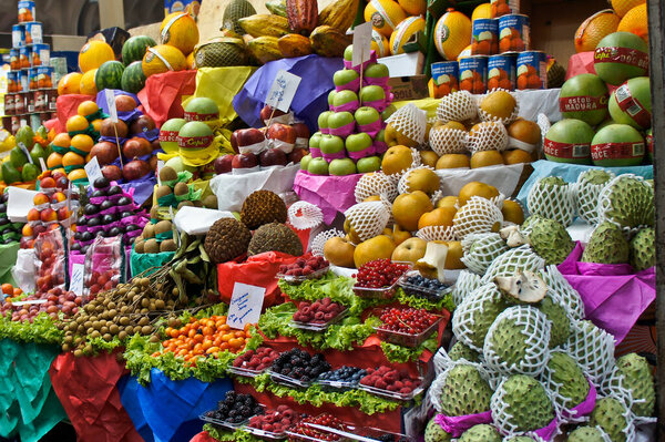 "Сан-Паулу, Центральный рынок, Бразилия, Южная Америка"