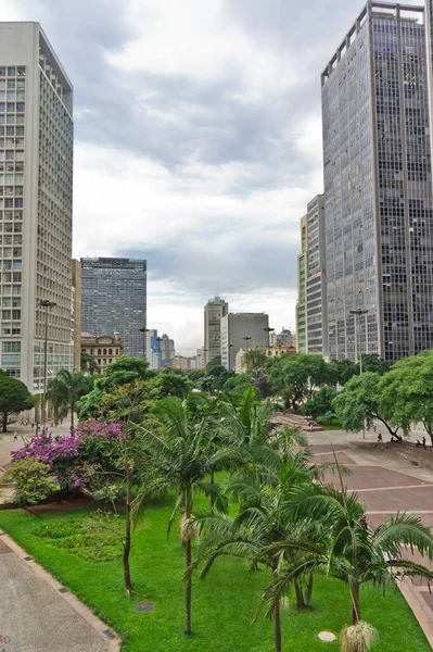 圣保罗 现代城市街景 南美洲 — 图库照片
