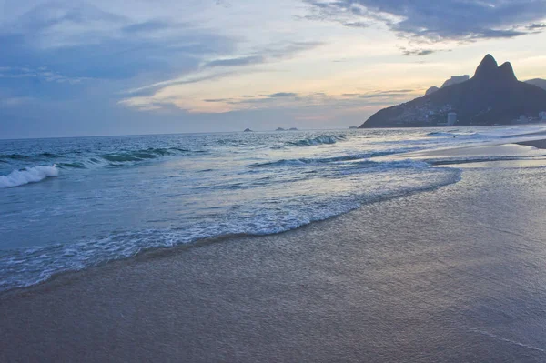 Рио Жанейро Вид Пляж Ипанема Бразилия Южная Америка — стоковое фото