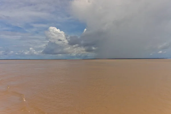 Vista Del Río Amazonas Brasil América Del Sur — Foto de Stock