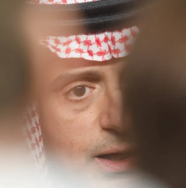 Ministro Degli Affari Esteri Dell Arabia Saudita Adel Jubeir — Foto Stock