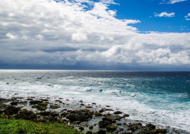 Tayvan doğasının gündüz manzarası 
