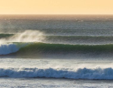 Fas 'ta deniz manzarası