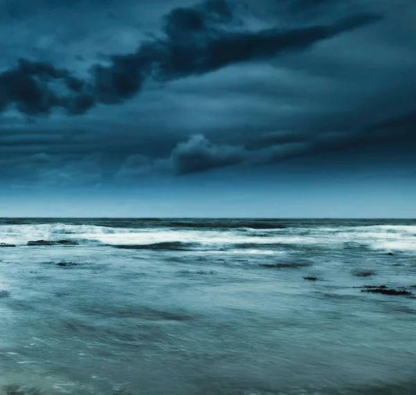 Landscape Seaside Sky Ring Storm — Stock Photo, Image