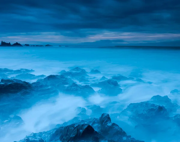 Landschaft Des Meeres Über Dem Himmel — Stockfoto